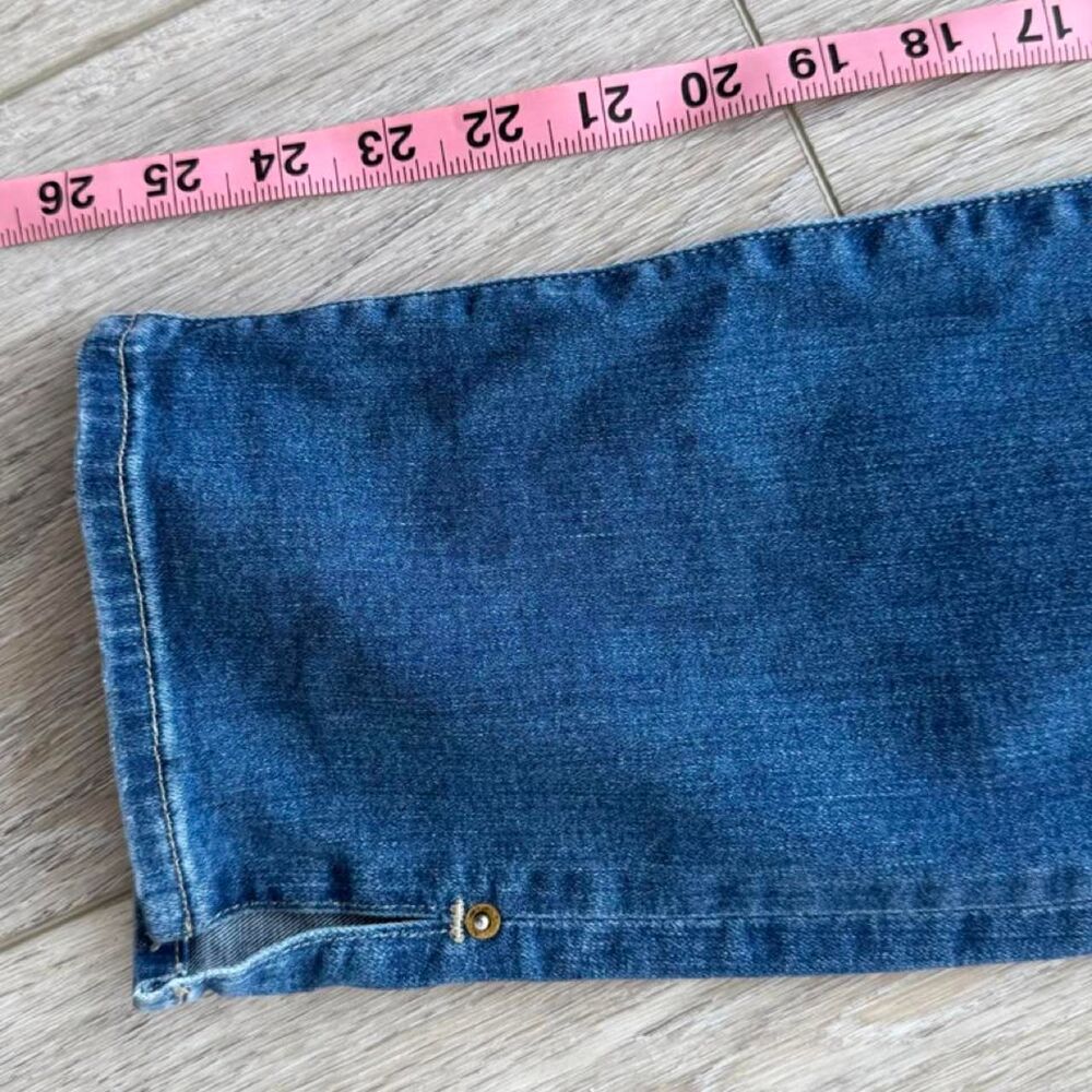 Frame Women's Blue and Navy Jeans - Picture 5 of 7